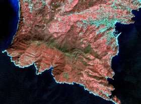 Un'immagine dal satellite