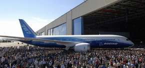 L'ultimo aereo dell'azienda, il 787