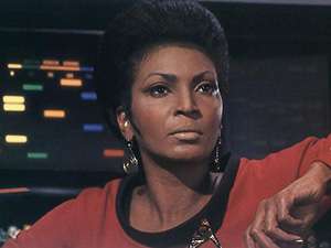 Il guardiamarina Uhura, responsabile del traduttore universale sulla Enterprise