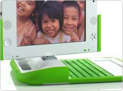 Una pubblicità di OLPC