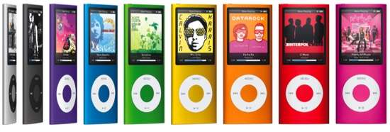 Il nuovo iPod Nano 4G