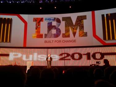 la sessione plenaria del Pulse 2010 di IBM