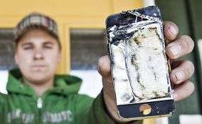 iphone bruciato