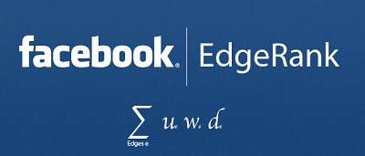 il logo di edgerank facebook