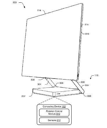 Immagine brevetto Microsoft