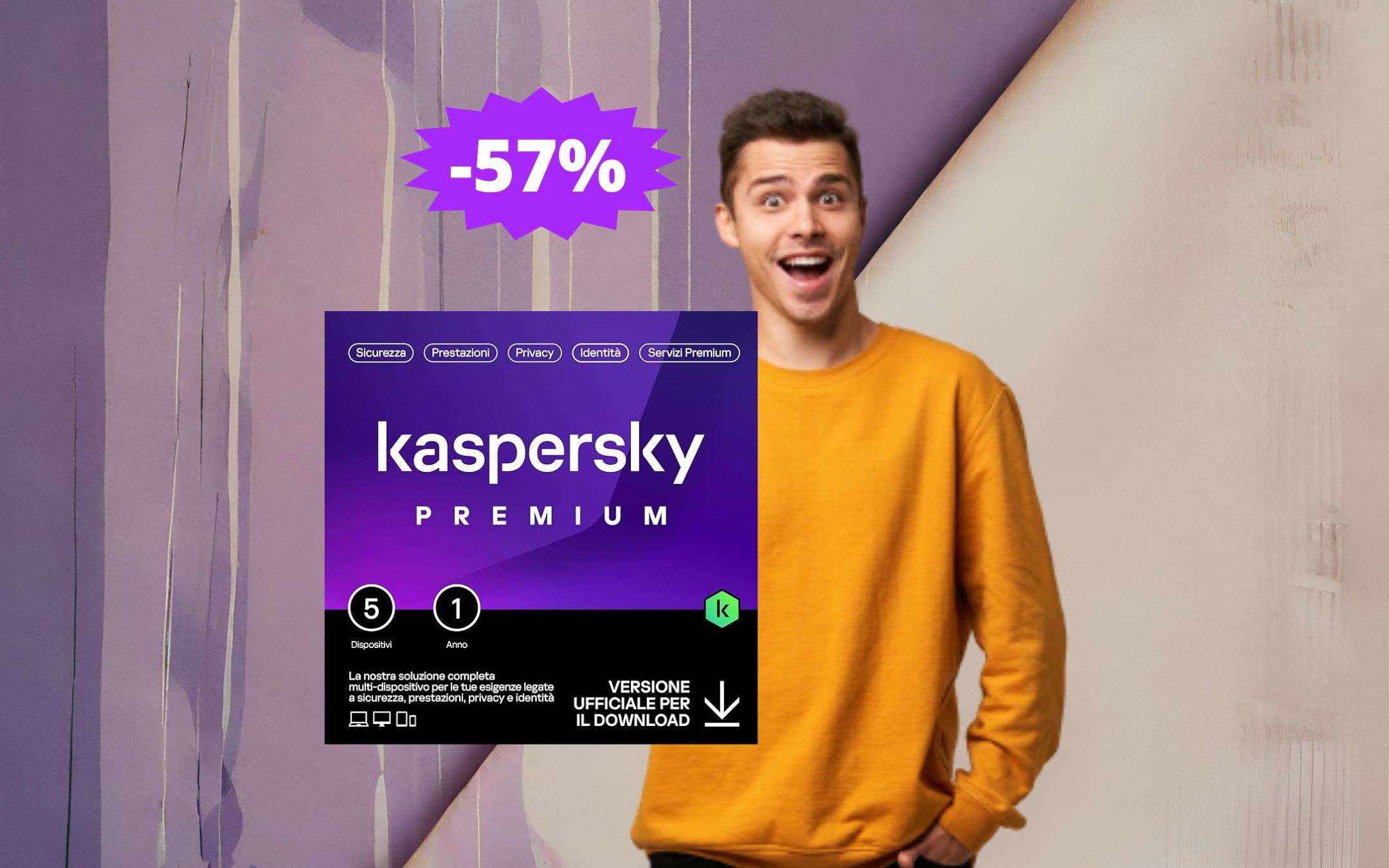 Kaspersky Premium Total Security Sconto Assurdo Del