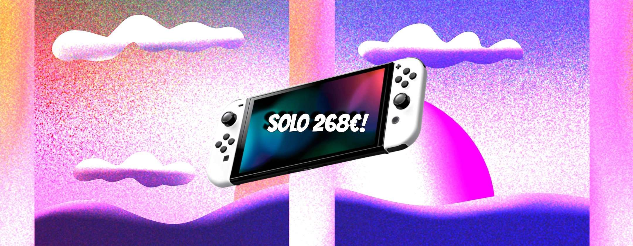 Nintendo Switch Oled Bianca Gioca Ovunque Oggi A