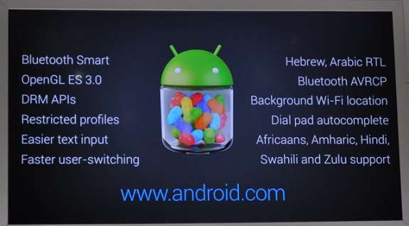 what's new in Android 4.3