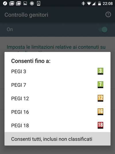 come bloccare siti per adulti su tablet