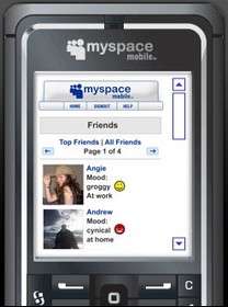 MySpace mobile