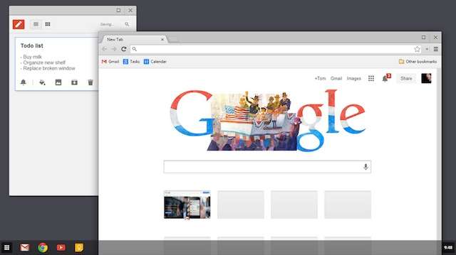 le tab con le icone colorate di chrome 32