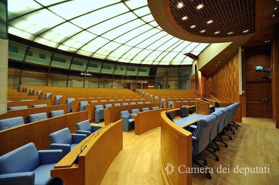 La Nuova Sala dei Gruppi della Camera dei Deputati