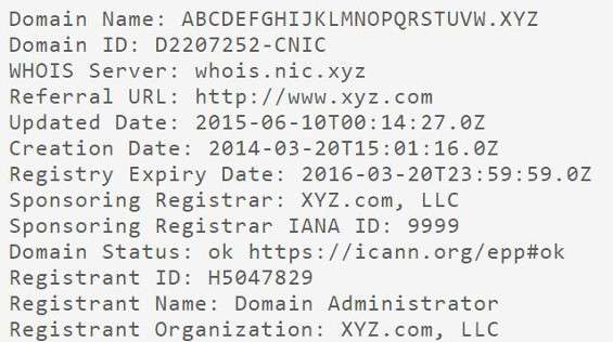 whois 2