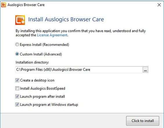 auslogics browser care download