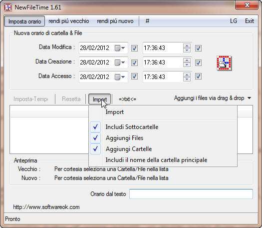 NewFileTime 7.14 download the new version for windows