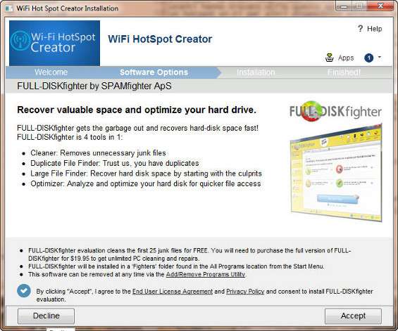 instal Hotspot Maker 3.6 free