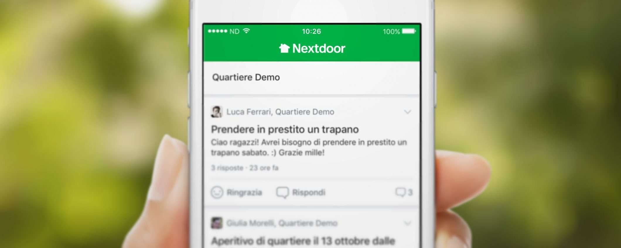 Nextdoor, c'è un'Italia che ne ha bisogno