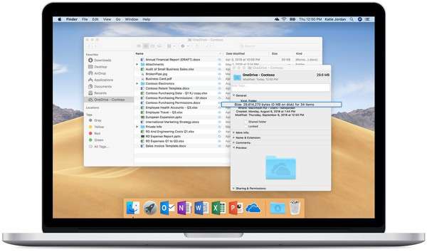 Finder trova istantaneamente file su OneDrive