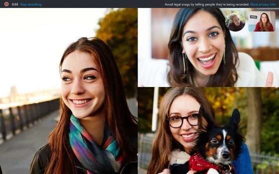 Skype, arriva la registrazione delle videochiamate