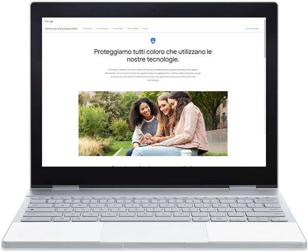 Il nuovo Centro per la Sicurezza Online di Google