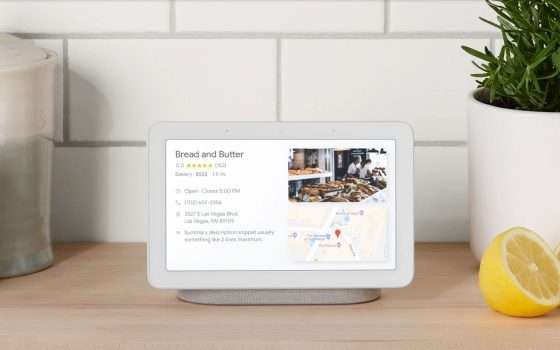 Google Home Hub non è basato su Android Things