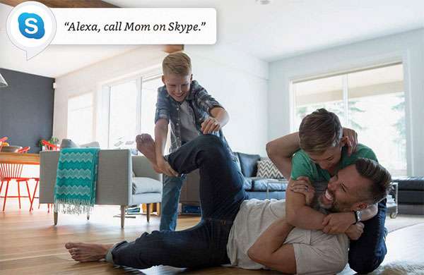 Alexa e Skype
