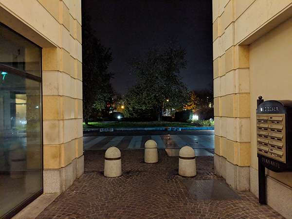 Pixel 3 XL: Foto Notturna disattivata