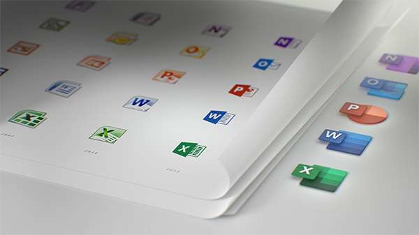 L'evoluzione delle icone di Microsoft Office