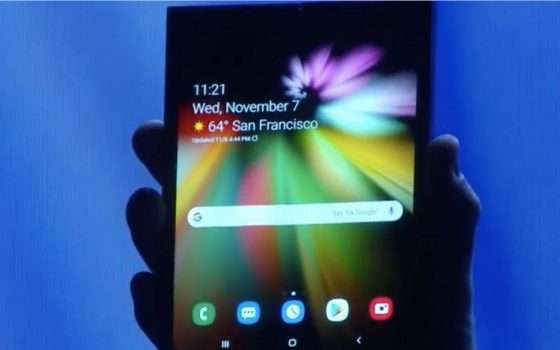Infinity Flex, il display flessibile di Samsung