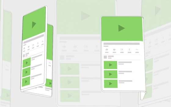 Android è pronto per gli smartphone pieghevoli