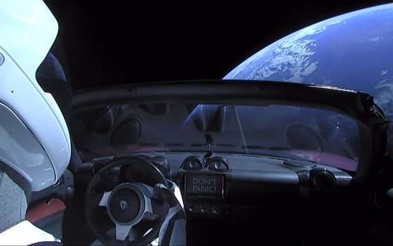 SpaceX: Starman e la sua Tesla, oltre Marte