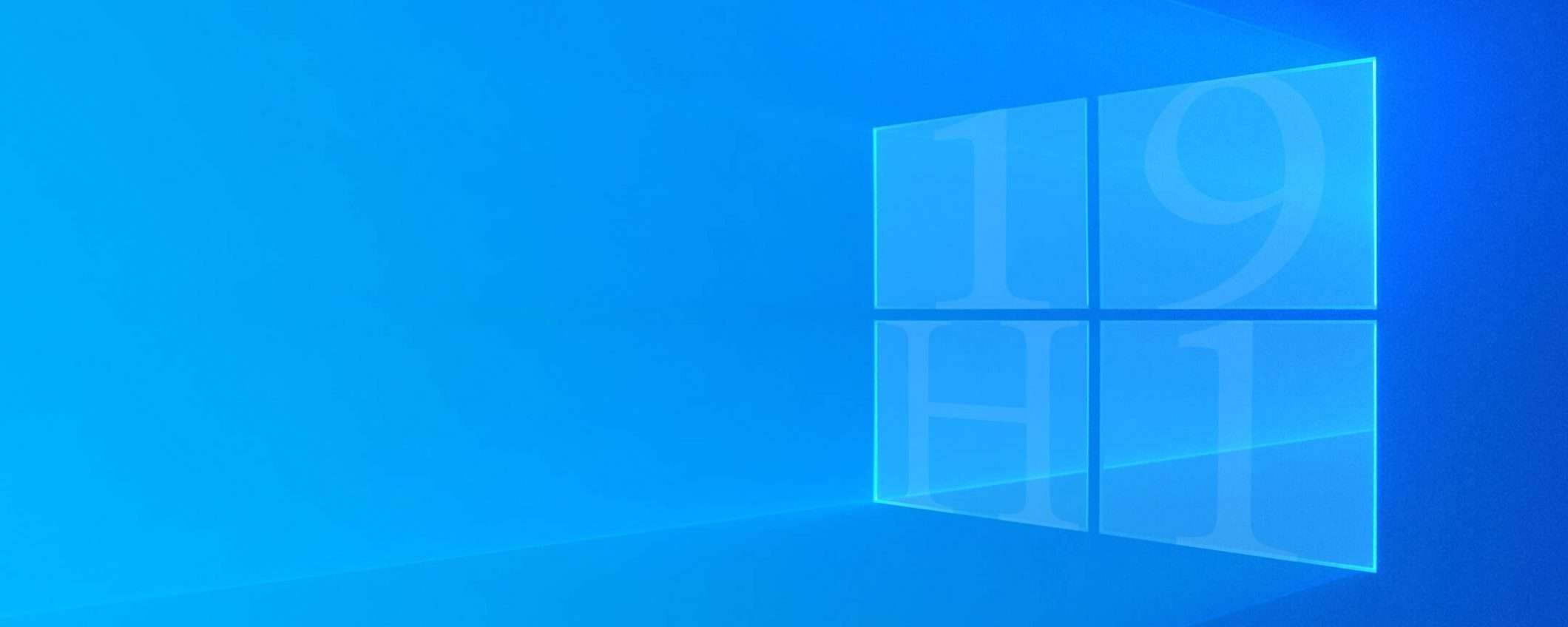 Windows 10 19H1: la build 18317 agli Insider