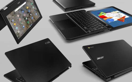 Acer: nuovi Chromebook e laptop Windows per studenti