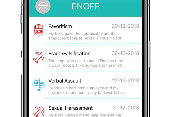 ENOFF: come Sarahah, ma solo per le aziende - Xion informatica Milano