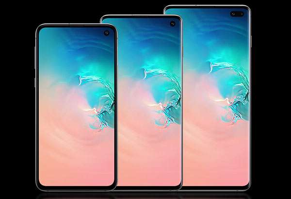 La famiglia di smartphone Samsung Galaxy S10: i modelli S10e, S10 e S10+