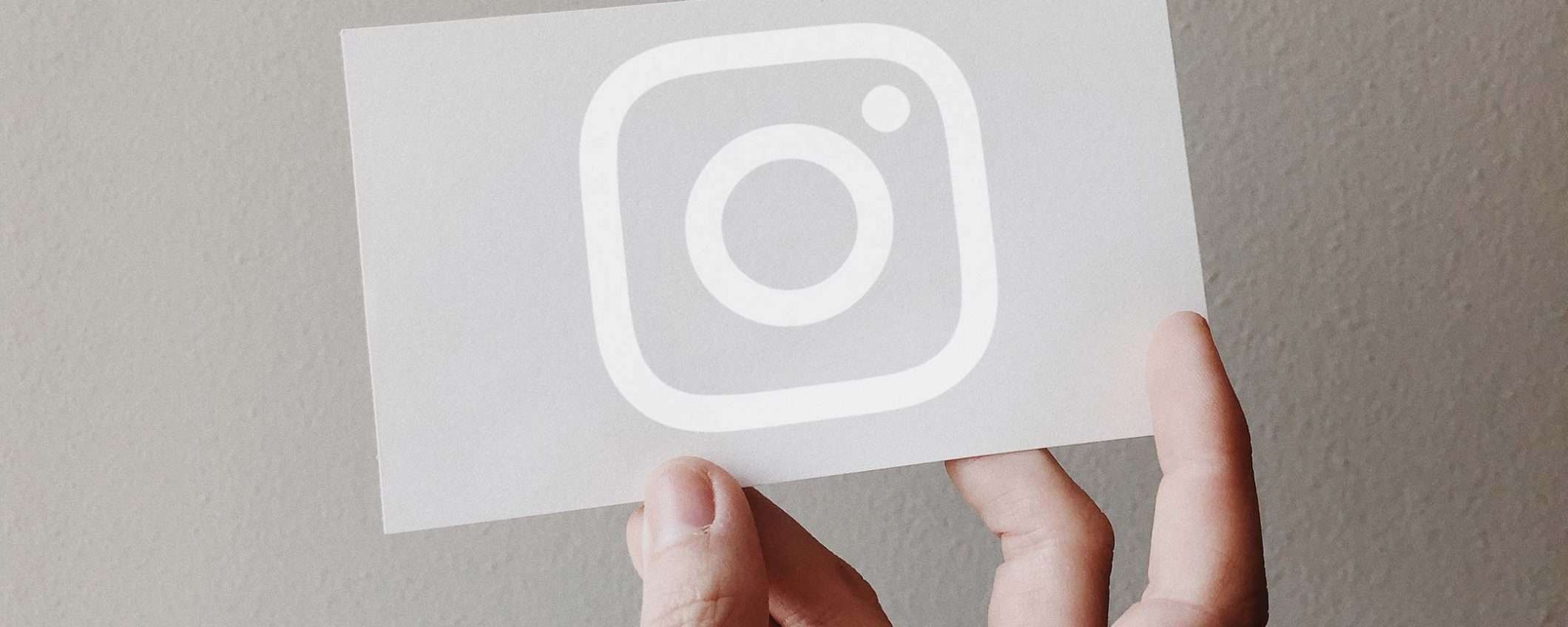 Account Instagram is the new biglietto da visita?