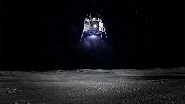 Il lander Blue Moon di Blue Origin