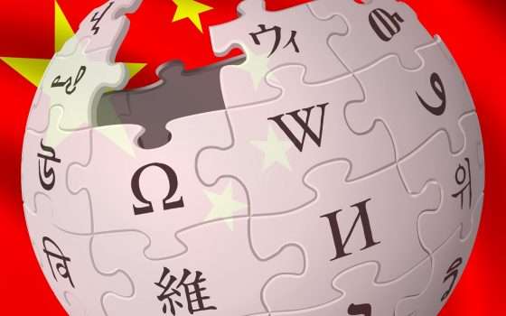 Wikipedia: 'attacco alle fondamenta' dalla Cina