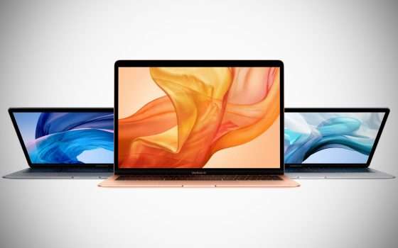 Problemi anche per i MacBook Air del 2018