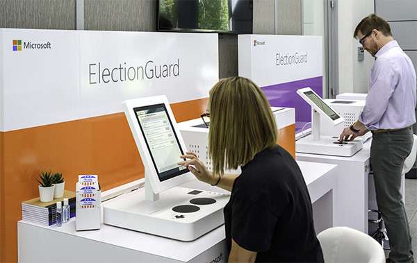 Il sistema di voto realizzato da Microsoft sulla base della piattaforma ElectionGuard