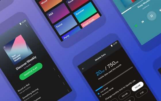 Spotify Lite: lo streaming si fa più leggero