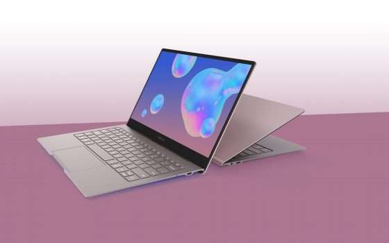 Il laptop Samsung Galaxy Book S con Snapdragon 8cx