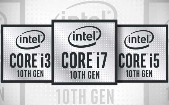 Intel Core 10th Gen: CPU Comet Lake per i notebook