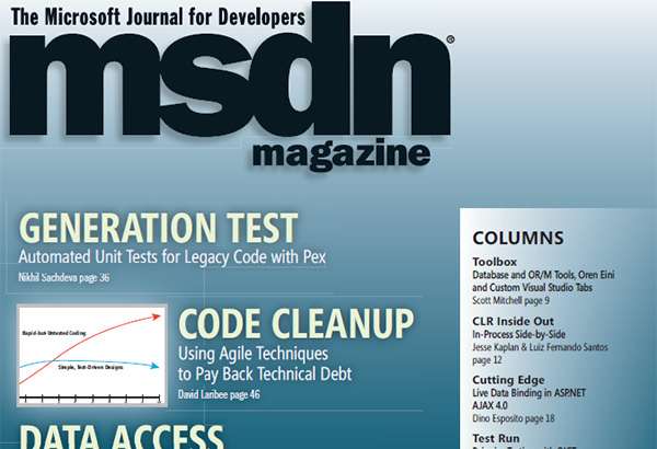 Il magazine MSDN di Microsoft