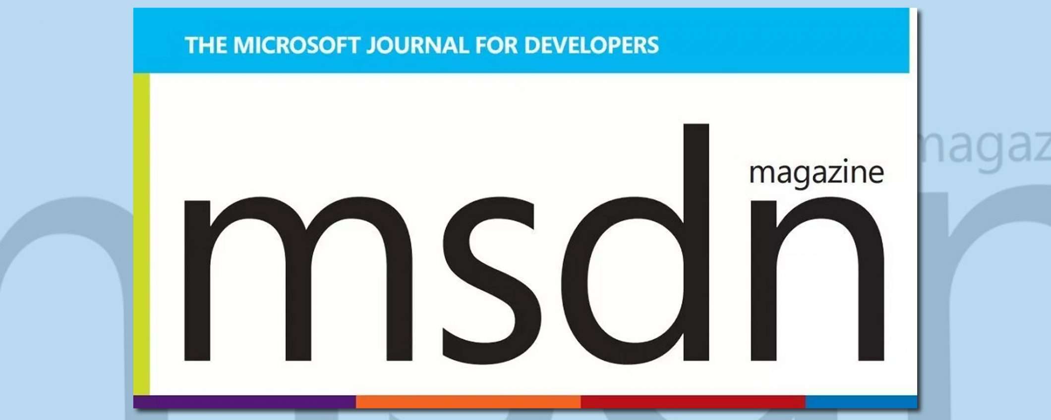 A novembre l'addio al magazine MSDN di Microsoft