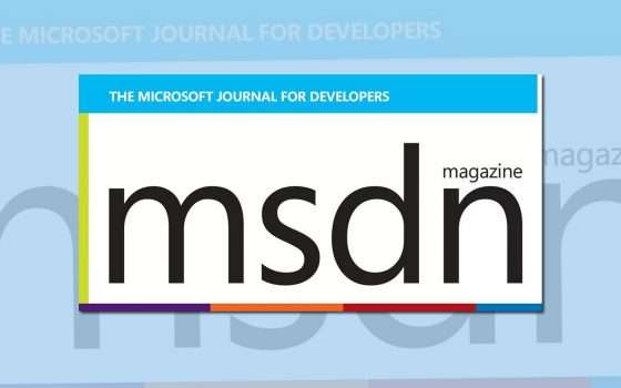 A novembre l'addio al magazine MSDN di Microsoft