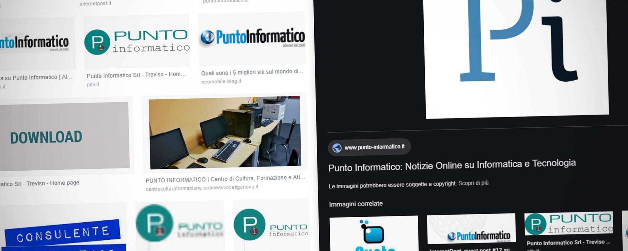 Restyling per Google Immagini su desktop