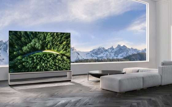 LG OLED 88Z9: la TV 8K costerà 30000 euro