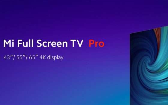 La nuova Xiaomi Mi TV Pro è ufficiale