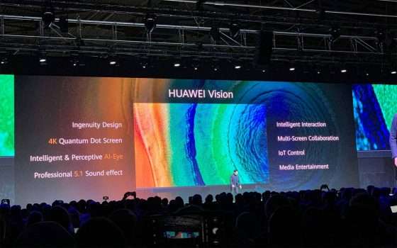 Huawei Vision, la TV 4K con IA e HarmonyOS